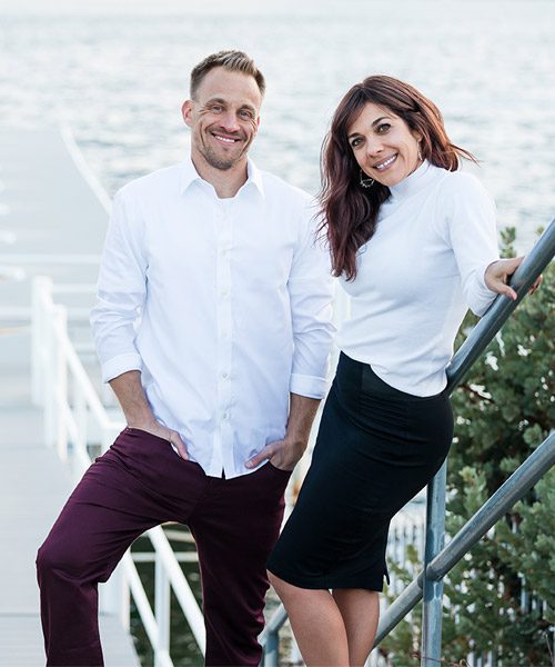 Lake Arrowhead Real Estate Agents Chrissy Stahl-Hammer and Jeff Teel